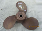 Amc356 Michigan Wheel Elgin West Bend Antique Outboard Motor Bronze Propeller