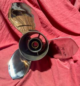 345934 Attwood Marine Ballistic 14 3/8 X 21 Stainless Steel Propeller Yamaha 150-300hp 74-24
