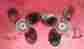 B223ab Mach 14 X 26 Stainless Steel 4 Blade Propeller Set Mercury Alpha Bravo