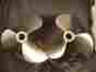 Bm11477 C Pair Boat Prop Propeller 3 Blade Labbed 15 X 26r Q 26l Vc F2403