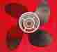 Bra4 Powertech Stainless Steel Bravo 2 17.5 X 22 4 Blade Propeller Right Hand B201