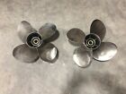 Bra4r22sm400 Bra4l22sm400 Power Tech Powertech Blade Stainless Propellers Mercruiser Bravo Matched Set