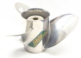 C311419 Cabelas 14 1/4 Inch X 19p Ss Prop Mercury Yamaha Honda Suzuki 15 Spline
