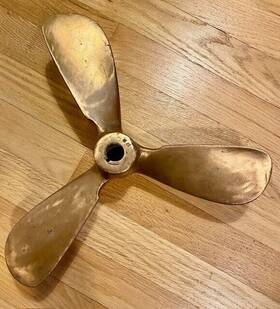 S20004 Campbell Sailboat Propeller Prop Sailer 14 Inch Rh 8 Pitch