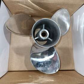 99105-00600-11p Captain Outboard Propeller 10 1/4x11 For Suzuki Dt20hp 25c 30c 25r 30a Tooth Ss
