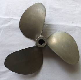 3213lh Chris Craft Used Super Cup Ni-bral Mc Coy Bard Bronze Boat Propeller