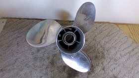 Sele3r132519 Deltaprop.com Mercury Marine Delta Prop Stainless Steel Propeller 13.25 X 19