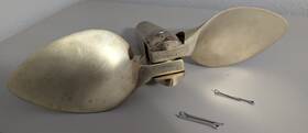 Rh16x12p Eliptec Martec 16 X 12 Pitch Folding Propeller For Sailboat 1 Inch Shaft Right