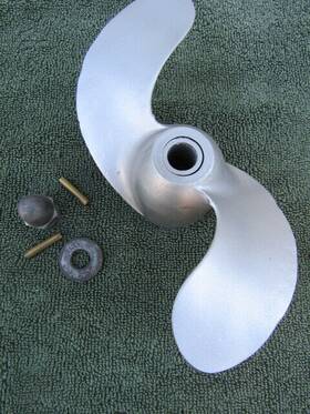 102230 Evinrude Elto Antique Outboard Motor Propeller 1939-42 Handitwin Sportwin 3hp