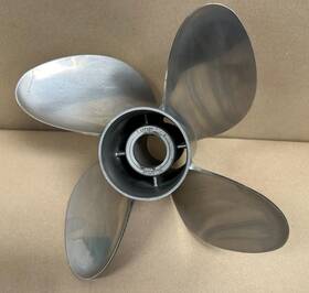 177129 Evinrude Johnson And Renegade 13 1/2 X 25 Stainless Outboard Propeller #