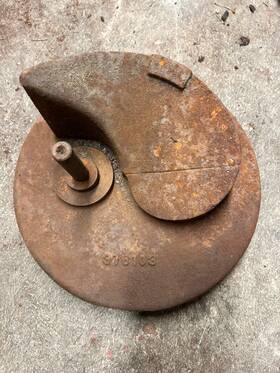 376103 Evinrude Propellor Straightening Fixture Johnson Rare Antique