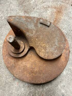 376104 Evinrude Propellor Straightening Fixture Johnson Rare Antique