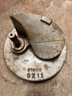 376112 Evinrude Propellor Straightening Fixture Johnson Rare Antique