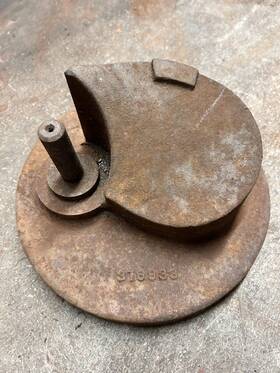 376933 Evinrude Propellor Straightening Fixture Johnson Rare Antique
