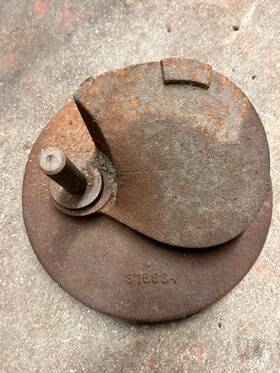 376934 Evinrude Propellor Straightening Fixture Johnson Rare Antique