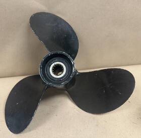 382771 Evinrude Used Oem Johnson / 13 1/4 X 18 Aluminum Outboard Propeller #