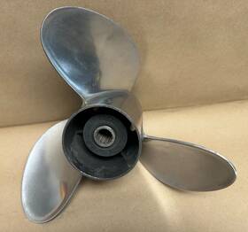 394765 Evinrude Used Johnson / 14 1/2 X 26 Raker Stainless Outboard Propeller #
