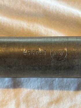 130hplower Evinrude 436740 Johnson 15 Spline Boat Prop Shaft. Removed From A 1997