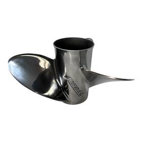 763993 Evinrude Johnson 3 X 15 1/8 20 - Lh Rebel Stainless Steel Propeller