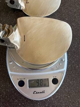 1309r Flexofold 2 Blade 13x09 R Set For Sailboat. Requires Hub