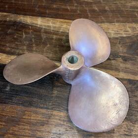 3b4864rh Fuwrnco 12 Hyde 13 Brass Propeller 11 Inch Diameter Reconditioned Rh