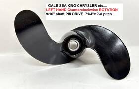 550111 Gale Sea King Chrysler Vintage Outboard 5-6hp Propeller 7-1/4 Inch X 7-8 Hub