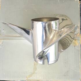6j9-45970-01 Genuine Yamaha Outboard Pro Series Propeller Stainless S-14 1/2 X 25-m
