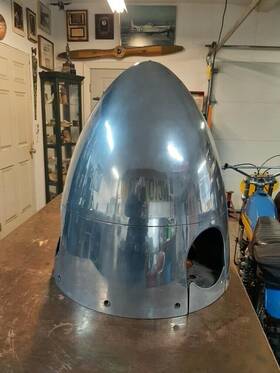 8888-j Hamilton Standard Polished Vintage 3 Prop Propeller Spinner
