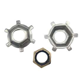 90508-zw1-003 Heurofosh 739325417902 Prop Nut Kit For Honda 75 90 Hp Outboard Motors 90301-zw1-003