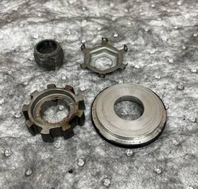 90506-zw1-003 Honda Prop Nut Retainer Tab And Washer Oem Outboard Bf90 75 90 Hp