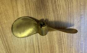 8hyde18 Hyde Vintage Racing Propeller Bronze 2 Blade A10900