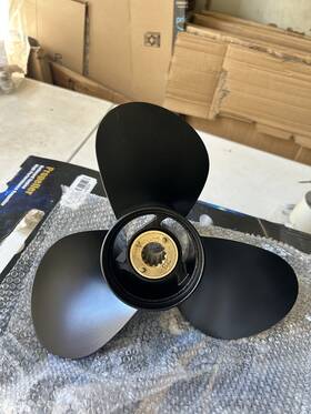 Js-030416a Jsprop 11 5/8 X Aluminum Boat Propeller Fit Mercury Outboard 25-70hp 13 Tooth Rh