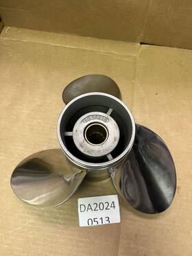 Js-051007a Jsprop 10 1/4 X 15 Stainless Steel Propeller For Mercury 25-70hp Engine Tooth Spline