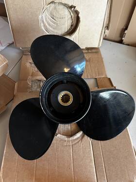Js-121502a Jsprop 13-3/4 X 13 P Boat Propeller For Evinrude Johnson 40-140 Hp Engine Tooth Rh