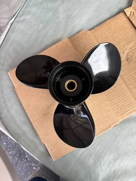 Jsprop-040203 Jsprop Prop 10.3 X 12 Boat Propeller For Johnson Evinrude Outboard 13-35hp 14tooth Rh