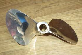 R66951 Kaminc Mercury Mark 20h Racing Propeller Kg7h Kg7q Kg4q .68 Bore 12-1/2 Pitch