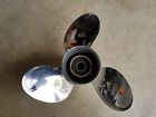 Kl1613 1-4 X 18p Yamaha Left Hand Stainless Prop Fits Yam Merc Hon Suz