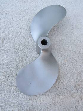 Ob-1493 Lauson Antique Outboard Motor Propeller 6hp Twin 1948-57 T-600 T-651 T-653