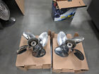 Lfs4r16pcl200 Power Tech Set Of Stainless Steel Propeller For Suzuki