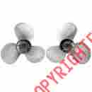 M400bra3l19s M400bra3r19s Bravo Mercury Mercruiser Ii 18.5 Dia X 19 Pitch Ss 3 Blade Boat Propellers Rh And Lh