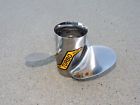 Mar-10512-hr-co Turbo Hot Shot Stainless Steel Blade Boat Propeller Yamaha