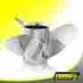 Mar-14215-tr-e0 Precision Propeller Turbo 1 14 4 X 15 Stainless Steel For Yamaha Sterndrives