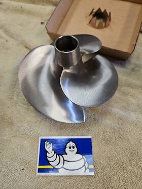 Pa-cd-12 Marinepartsdistributors Pa-cd-12/18a1 Skat Trak Reman 3 Blade Impeller Fits Polaris 5131457 .060 Oversized For Fit