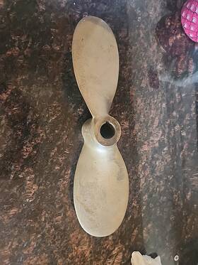 Rh15dx109x1 Martec Rh15dx10px1 Vintage Brass Marine/boat 15 Inch Propeller Ex