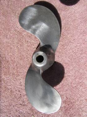 75266 Mcculloch Antique Outboard Motor Propeller 4hp 1966-69 Air Cool Single Cylinder