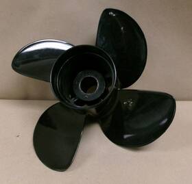 0084494 Mercury Clean Used Oem 14 X 17 Aluminum Outboard 4 Blade Propeller # 8m