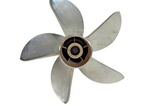 13657-fa570 Mercury 5 Blade High Five Ss Prop Propeller Stainless