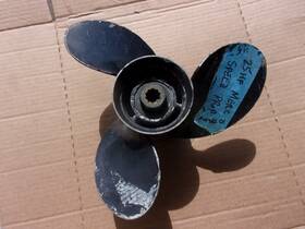 19540a40p13 Mercury Outboard Boat Propeller 10.38x13 Aluminum Rh 25hp