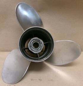 48-11074-23p Mercury Used Oem N/a X 23 Stainless Propeller Part #
