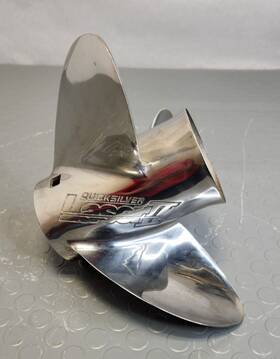 48-16690-20 Mercury Quicksilver Laser Ii Stainless Steal Propeller 13-1/4 X 20 2532